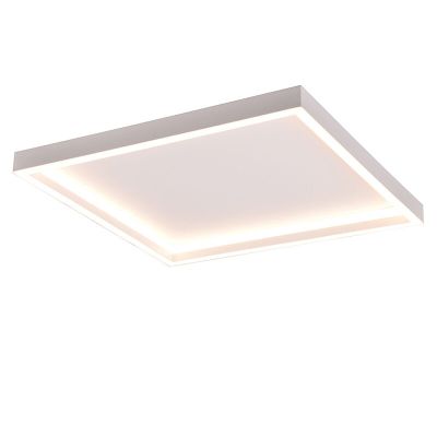 Valkoinen metalli kattolamppu, Gilbert, 20W, 3000K LED