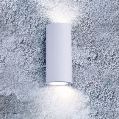 Kipsi ylös alas seinävalaisin valkoinen, Zelar