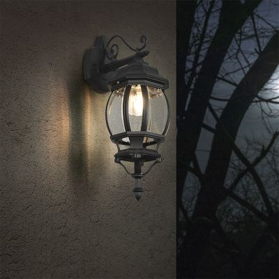 Musta alumiini ulkovalaisin, Evander, IP23