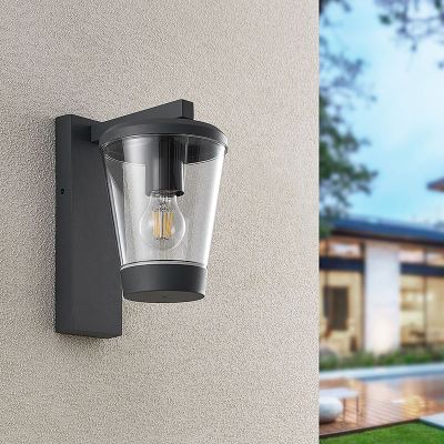 Antrasiitti alumiini ulkovalaisin, Kerstin, IP44