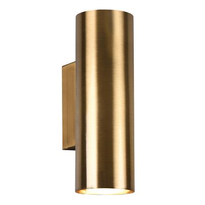 Pronssi metalli ylös alas seinävalaisin, Kaso