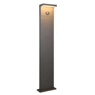Antrasiitti alumiini aurinkovoimainen ulkolattiavalaisin, Nesrin, 5W, white switch LED, IP65