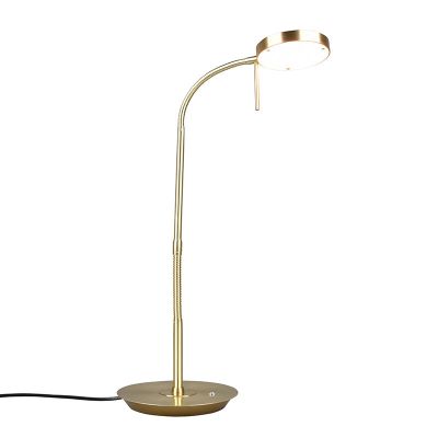 Messinki metalli pöytävalaisin, Bilge, 12W, valonvärisäädettävä LED, katkaisimella