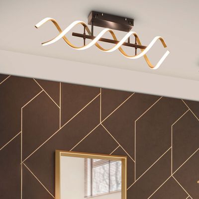 Messinki alumiini kattovalaisin, Sylvian, 41W, white switch LED, 3-portaisesti himmennettävä