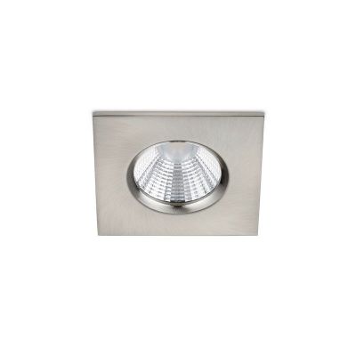 Nikkeli metalli kylpyhuoneen upotettava spottivalaisin, Iman, 5W, 3000K LED, IP65