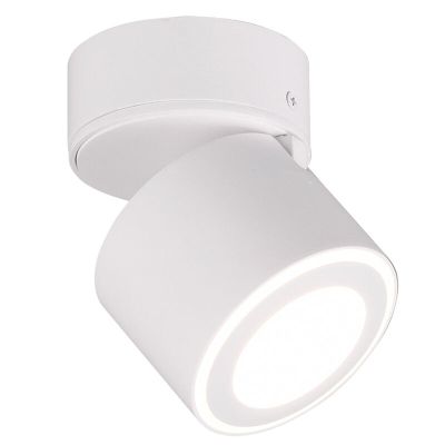Valkoinen metalli kattolamppu, Jorno, 3,5W, 3000K LED