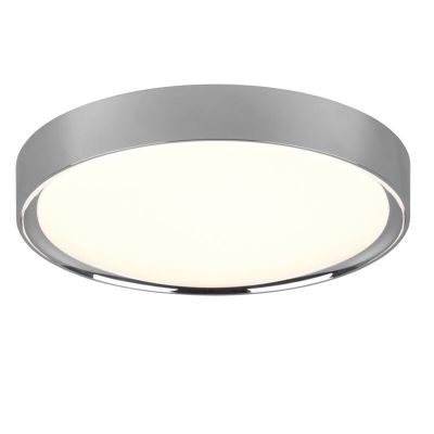 Kromi muovi kylpyhuoneen kattovalaisin, Evelina, 18W, 3000K LED, IP44