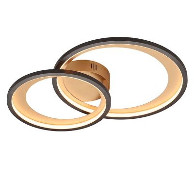 Musta metalli kattolamppu, Kendi, 29W, 3000K LED