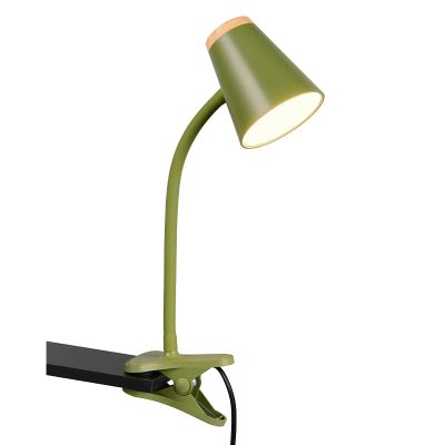 Vihreä muovi puristinvalaisin, Rahul, 4,5W, 3000K LED, katkaisimella