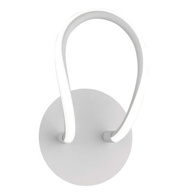 Valkoinen metalli seinävalaisin , Marell, 11W, 4000K LED, 3-portaisesti himmennettävä