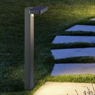 Antrasiitti metalli liiketunnistimella varustettu ulkokattovalaisin, Summer, 4,5W, 3000K LED, IP44