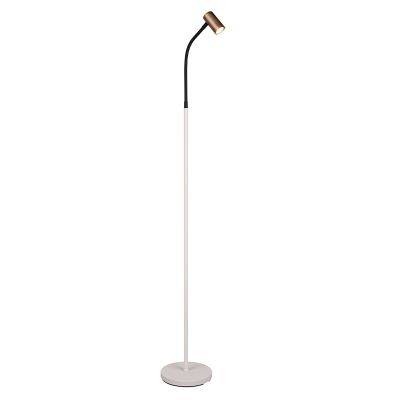 Ruskea metalli gulv lampe, Suradj, katkaisimella