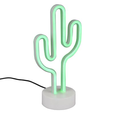 Vihreä muovi lastenhuoneen pöytävalaisin, Setian, 1W, 3000K LED
