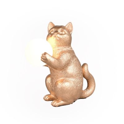 Kulta muovi pöytävalaisin, Gatto, katkaisimella