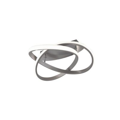 Nikkeli metalli kattolamppu, Sanura, 18W, 3000K LED