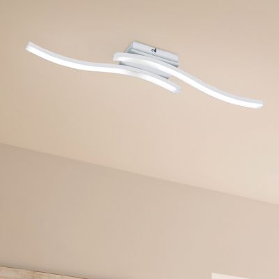 Valkoinen metalli kattolamppu, Go, 5W, 4000K LED