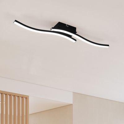 Musta metalli kattovalaisin, Go, 5W, 4000K LED