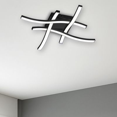 Musta metalli kattolamppu, Go, 5W, 3000K LED