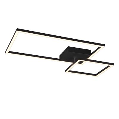 Musta metalli kattolamppu, Binc, 25W, 3000K LED