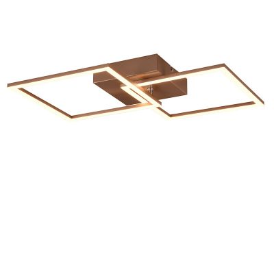 Ruskea metalli kattolamppu, Margaux, 20W, 3000K LED
