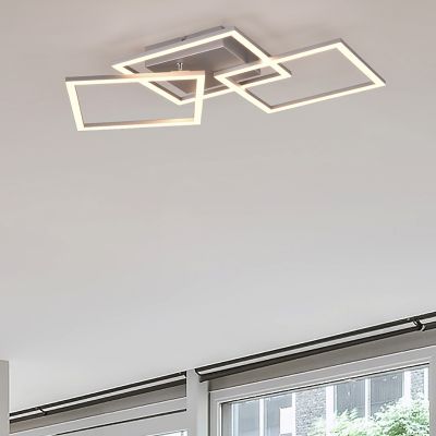 Kromi metalli kattolamppu, Margaux, 31W, 3000K LED