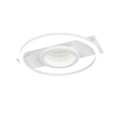 Valkoinen metalli kattovalaisin, Sandhia, 16W, 4000K LED