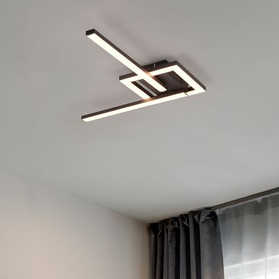Musta metalli kattovalaisin, Mahad, 17W, 3000K LED