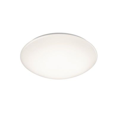 Valkoinen muovi kylpyhuoneen kattovalaisin, Olabisi, 12W, 3000K LED, IP44