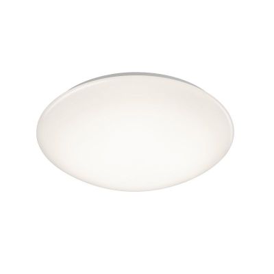 Valkoinen muovi kylpyhuoneen kattovalaisin, Olabisi, 18W, 3000K LED, IP44