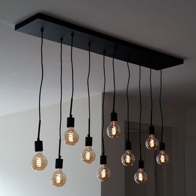 Teollinen riippuvalaisin musta, Bolb