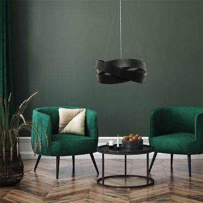 Moderni riippuvalaisin musta, Tanno